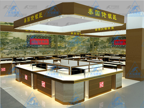 泰國(guó)佬銀匠珠寶展示柜